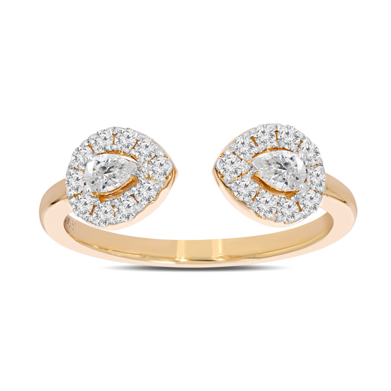 Tear of Elegance Diamond Ring