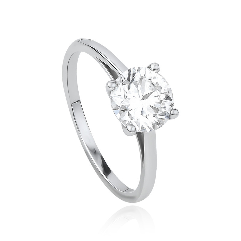 Eterna 1.50ct Solitaire Diamond Ring in 18kt White Gold