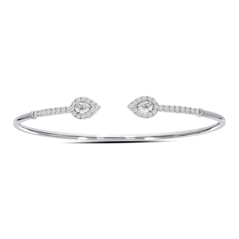 Celeste Drop Diamond Bangle