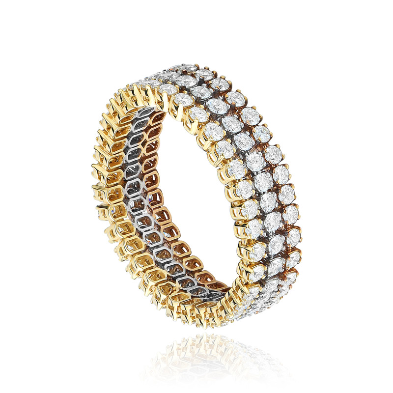 Tennis Flex Diamond Ring