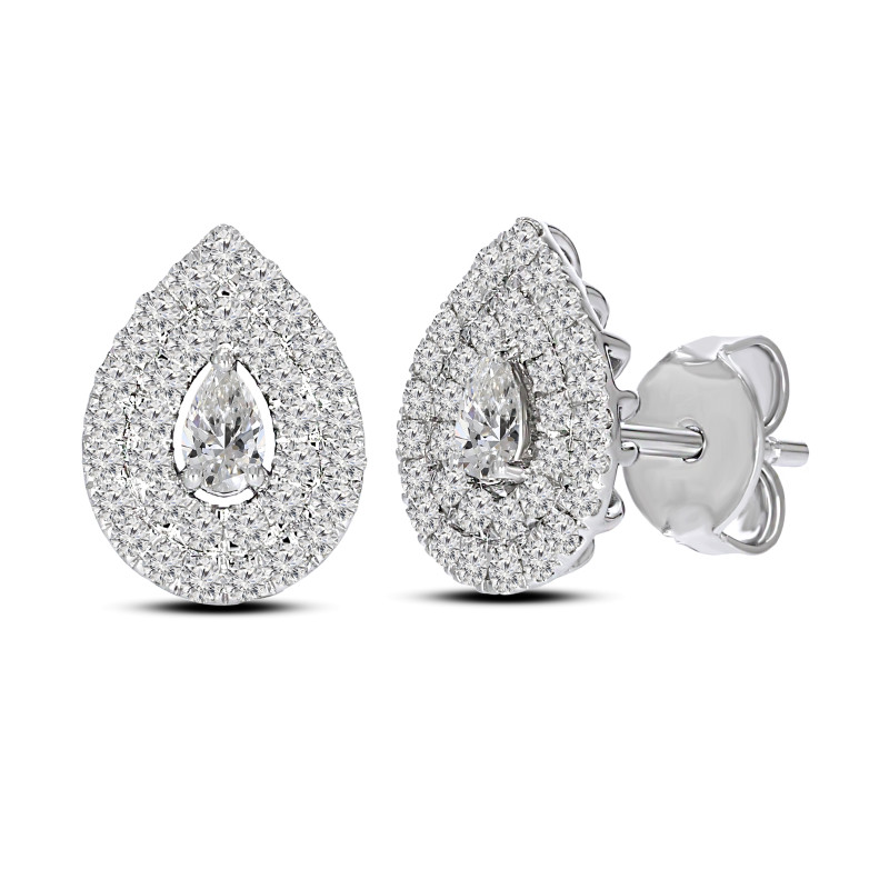 Fairy Teardrop Diamond Earrings