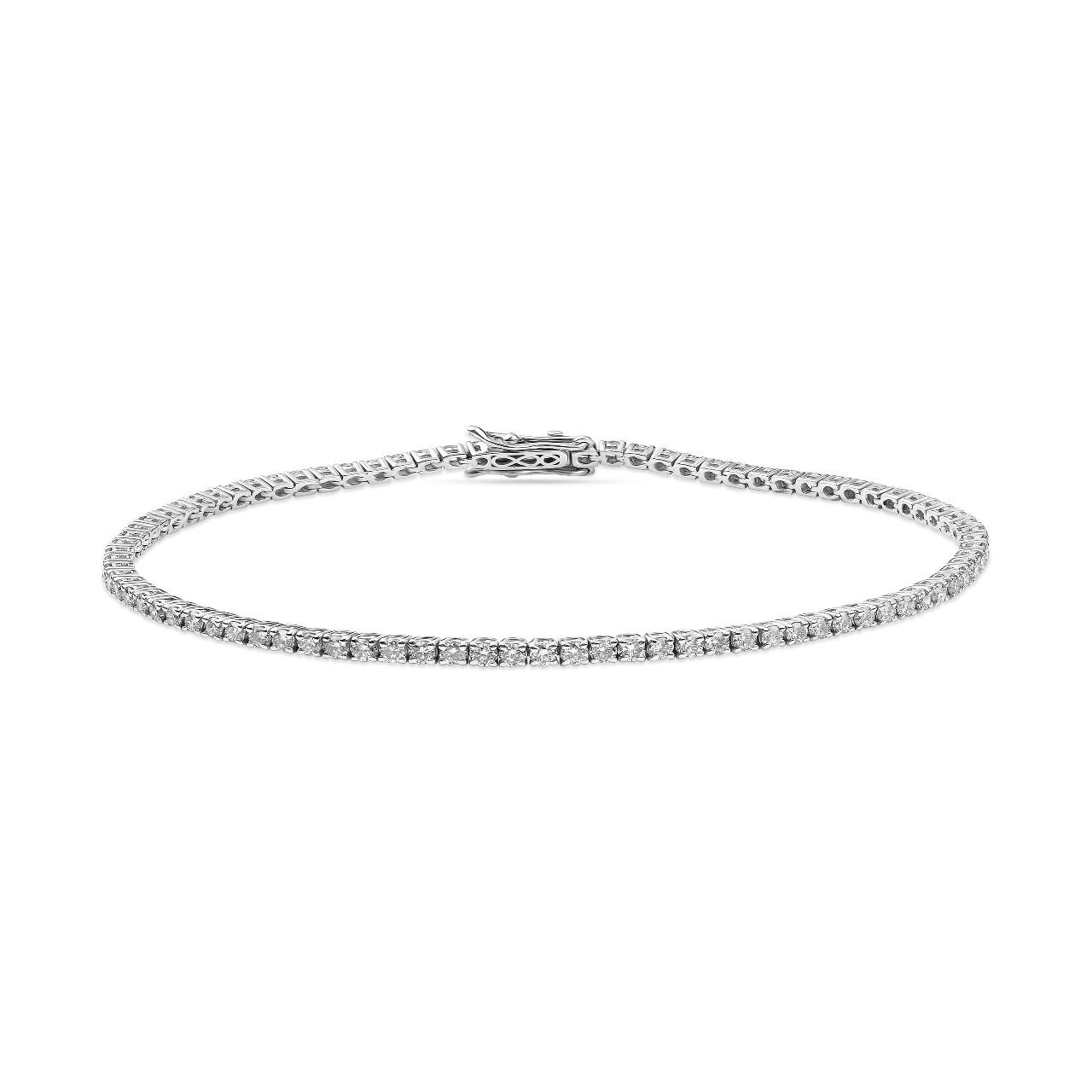 2.3ct Lumière Diamond Tennis Bracelet